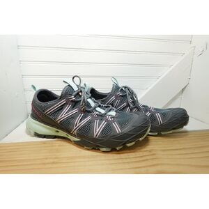 Blue Smoke Merrel athletic water shoes womens size 10 MEGAGRIP Vibram Light Blue